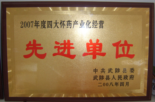 07年度縣級先進單位